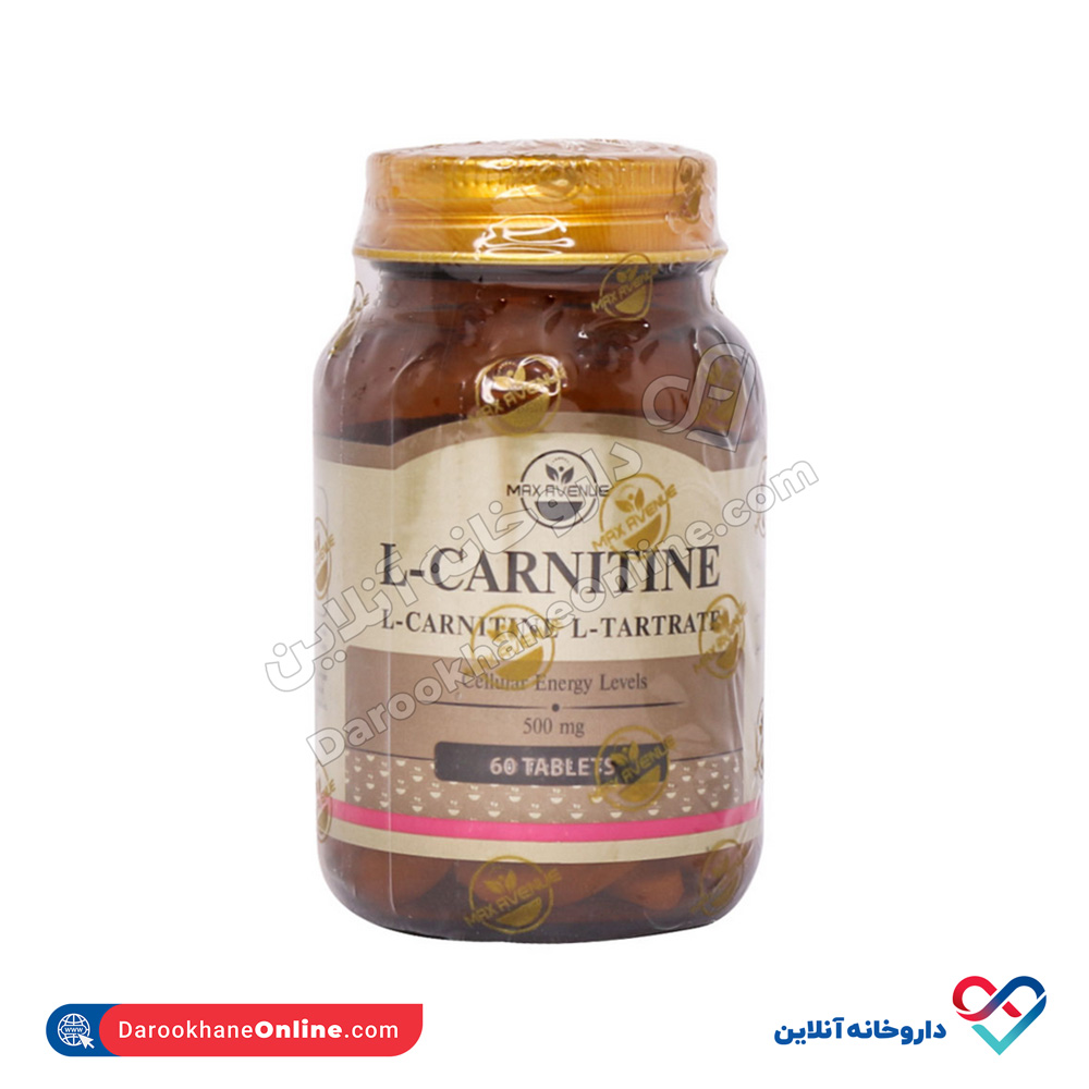 قرص ال کارنیتین ال تارترات مکس اونیو 60 عددی - Image 1